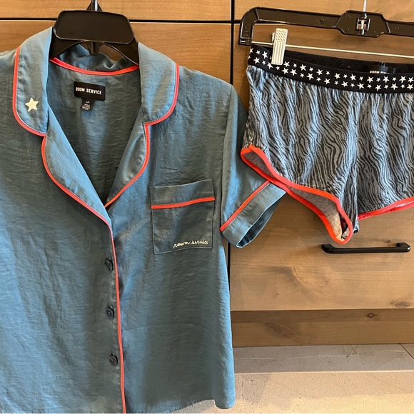 Room service pajama set bundle nwot never worn small top and bottom - Picture 7 of 12